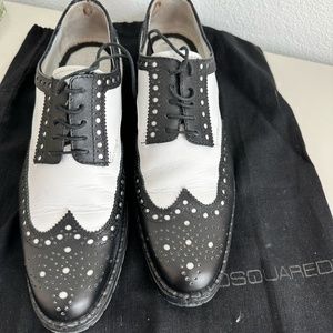 Black and White Oxford Brogue